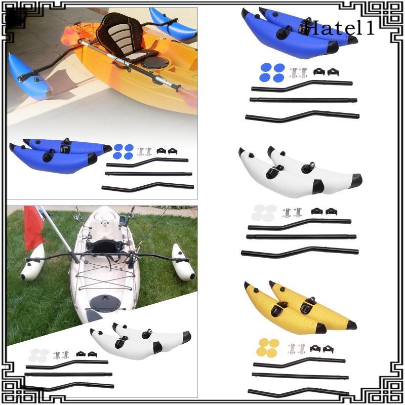 Hatel Kayak Stabilizer Set - PVC Inflatable Outriggers with Paddling Kit for Ocean Sailing and Fishi