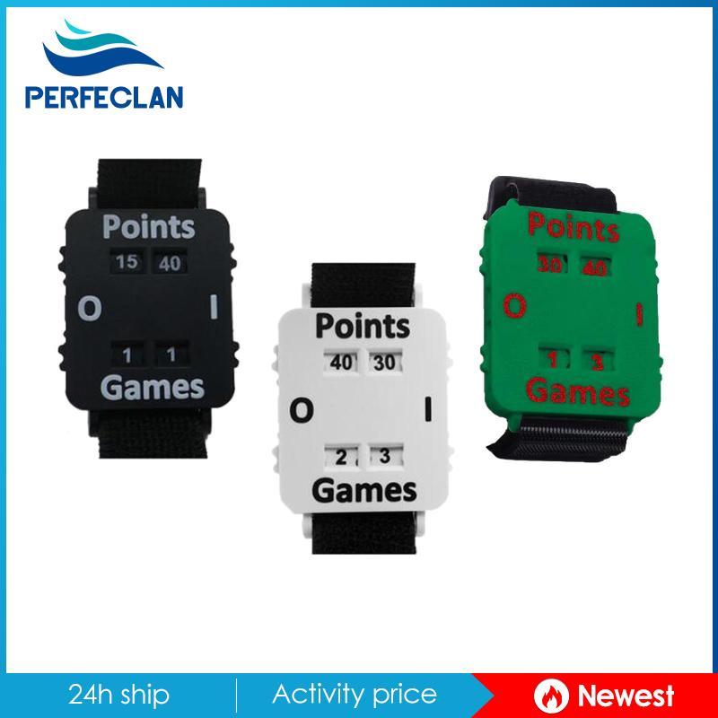 Perfect Tennis Wristband สำหรับผู้ใหญ่ สามารถปรับขนาดได้ และใช้เป็น.Scorekeeper