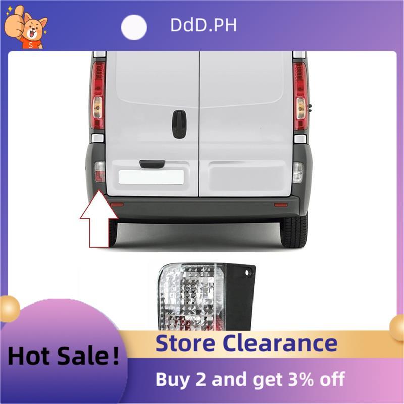 93863597 ด้านหลังย้อนกลับ Fogh ไฟท้ายฝาครอบเลนส์สําหรับ Vivaro 2001-2009 Primastar Trafic 07-14 2640