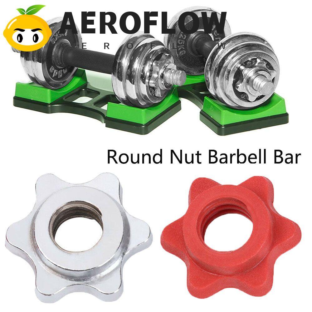 AEROFLOW Dumbell Nut ป้องกันความปลอดภัยทนทาน Clamps Dumbell Fixed Dumbell อุปกรณ์เสริม Spin-lock Col