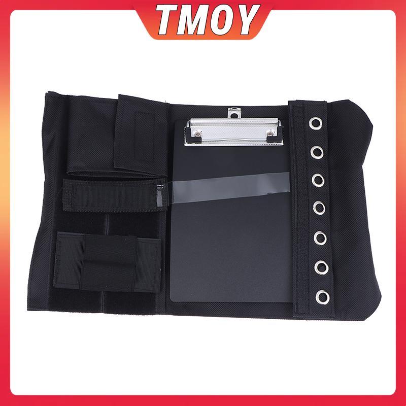 TMOY Pilot Kneeboard ผ้า Oxford พร้อมสายปรับได้ขาการบินบอร์ดสายรัดนักบิน Kneeboard ผ้า Oxford พร้อมส