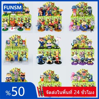 XNB 6 ชิ้น Zootopia 2 คอสเพลย์ Judy Hopps Nick Wilde อะนิเมะ…