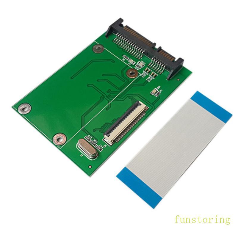 FUN ZIF LIF ถึง 22pin HDD Converter การ์ด 1 8 ถึง 2 5 HDD Card Converter