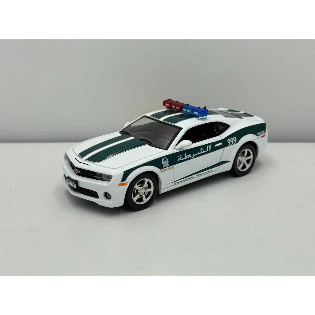 [คลังสินค้าพร้อม] 1: 43 ixo Chevrolet Camaro Chevrolet Camaro รถรุ่นดูไบรถตํารวจโลหะผสมแพคเกจเดิมสิน