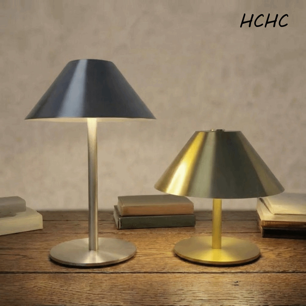 ELLSWORTH โคมไฟตั้งโต๊ะ LED, Dimming Creative เห็ดข้างเตียง,โคมไฟโต๊ะกาแฟไร้สายป้องกันดวงตา Touch Control บรรยากาศโคมไฟบาร์ตกแต่ง