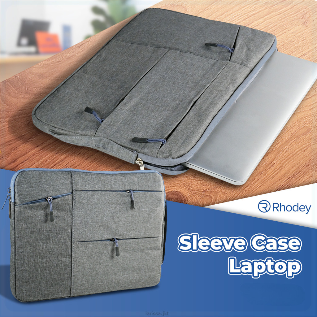 Rhodey Mosiso Sleeve Case ปกโน๊ตบุ๊คกันกระแทกสําหรับแล็ปท็อป - C0412