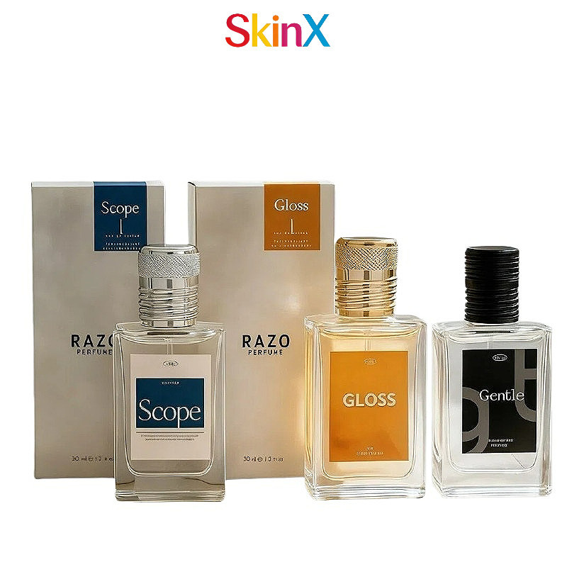 ของแท้🔥น้ำหอมRAZO 3 กลิ่น น้ำหอมผู้หญิง น้ำหอมผู้ชาย   น้ำหอม Gentle  น้ำหอม scope  น้ำหอม Gloss 30M