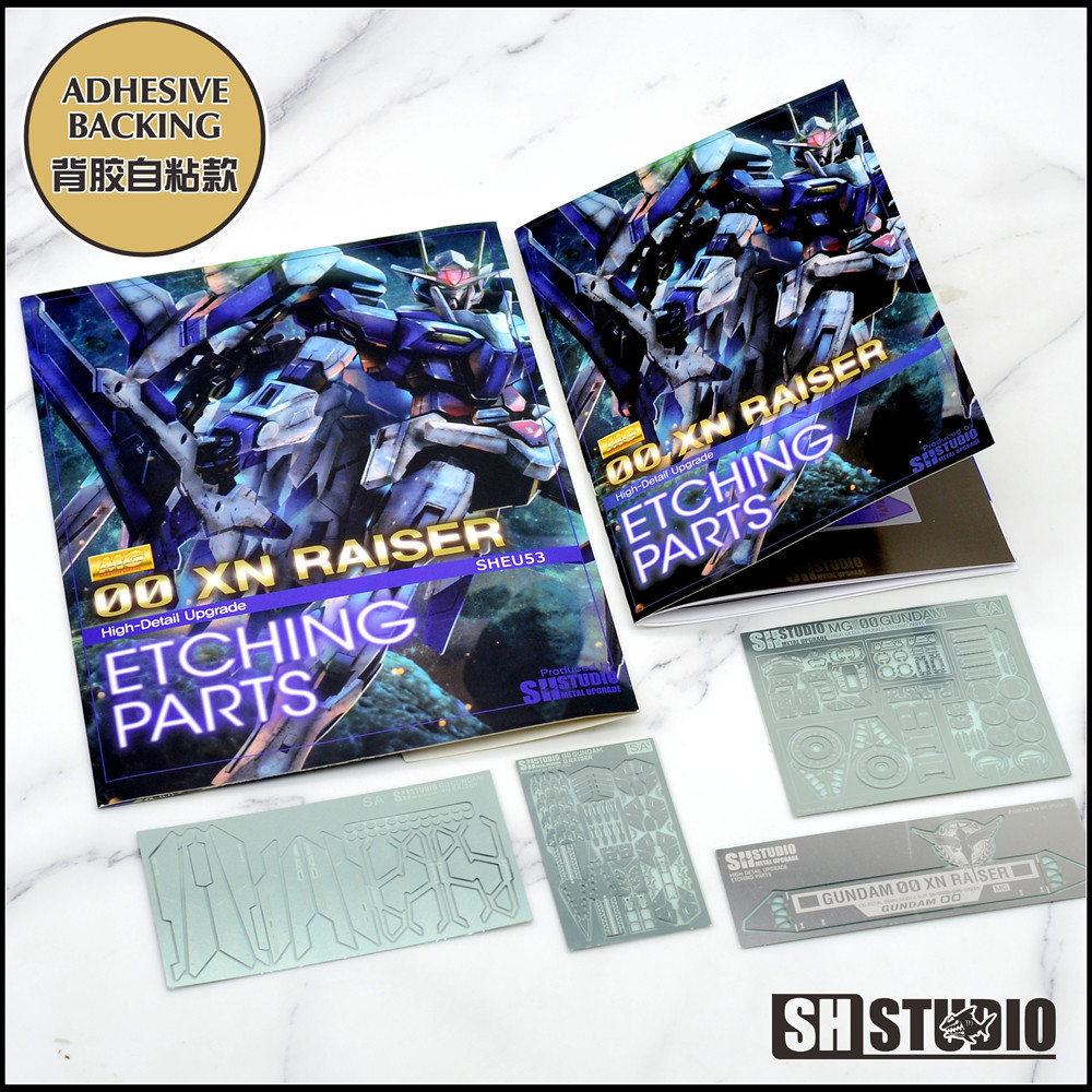SH STUDIO MG 1/100 XN 00 Raiser 00R ชิ้นส่วนการอัพเกรดรายละเอียดสูง (ไม่รวมชุดหรือรุ่น)