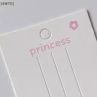 [SWTD] กิ๊บติดผมเปล่า 50 ชิ้น สไตล์การ์ดกระดาษ เครื่องประดับผมแฟชั่น