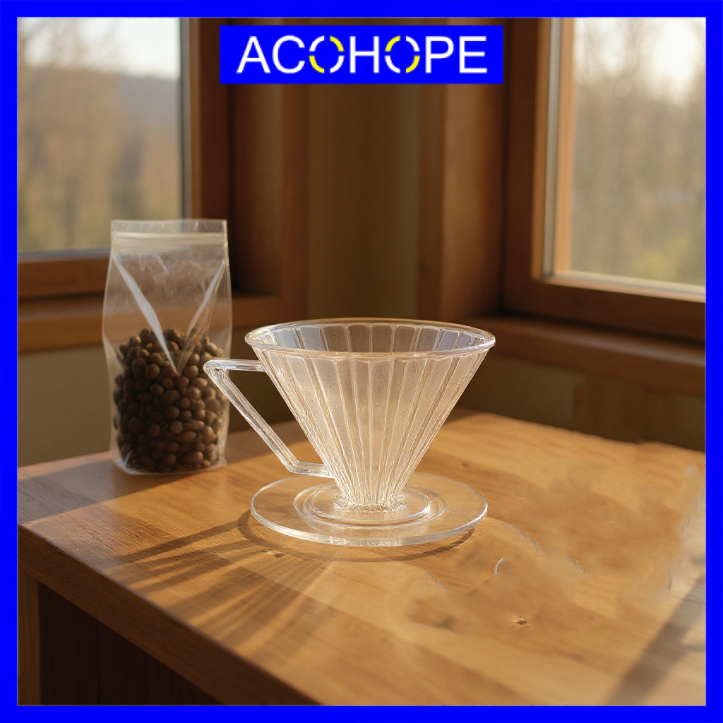 Afope Coffee Dripper Manual Resin Coffee Brewing Tool 1-2 ถ้วย - INU86