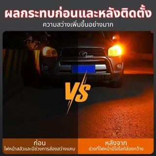 หลอดไฟ LED สัญญาณเลี้ยว 2 ชิ้น T20 BA15S BAU15S พร้อมพัดลมในตัว 36 ชิป SMD 3030 ความสว่างสูง 3 มิติ