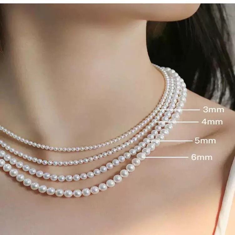 สร้อยมุก สร้อยคอ สร้อยคอมุกแท้จากฮ่องกong คุณภาพเยี่ยม ส่งตรงถึงบ้าน