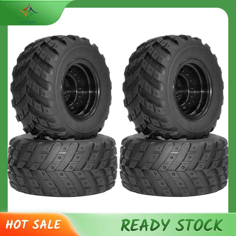 [luxiang.th] 4 ชิ้น 97 มิลลิเมตรยางยาง Tyre ล้อสําหรับ HBX 901 901A 903 903A 905 905A 12813 1/12 RC รถอัพเกรดอะไหล่ทดแทน