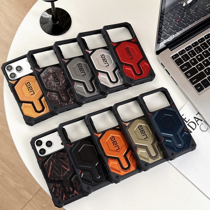 AG Kevlar Magnetic Attraction Hard เคสโทรศัพท์สําหรับ IPhone 17 16 Pro Max 15 14 Plus 13 Promax 17promax 16promax กันกระแทกฝาครอบป้องกัน
