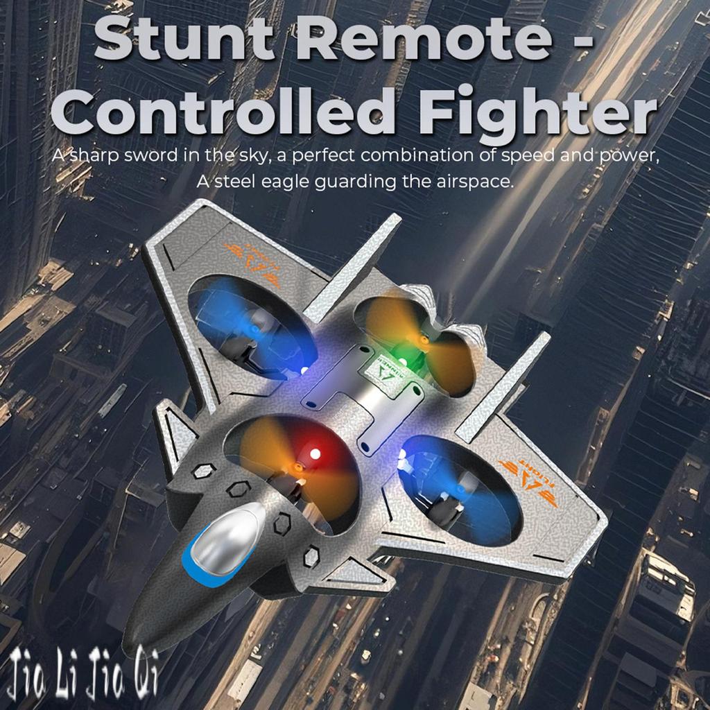RC โฟมเครื่องบินของเล่นเด็ก 2.4GHZ ไฟฟ้า RC Fighter Jet Plane สําหรับของเล่นเด็กไฟฟ้า RC เครื่องบินข