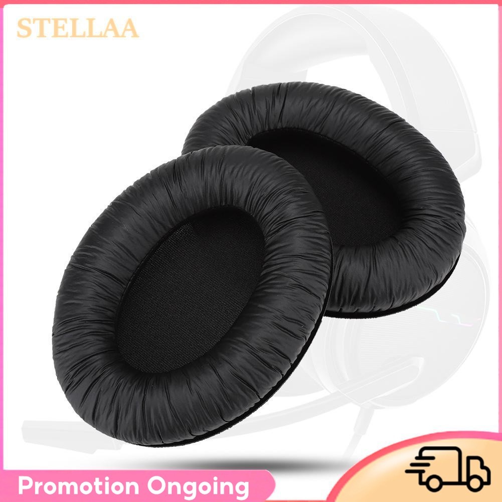 Stellaa เปลี่ยนแผ่นรองหูฟังสำหรับ HD20 HD180 HD201S เบาะฟองน้ำนุ่ม Easy Inst le