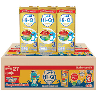 ไฮคิว1พลัสซุเปอร์โกลด์พรีไบโอโพรเทคนมยูเอชทีรสจืด 180มล แพค …