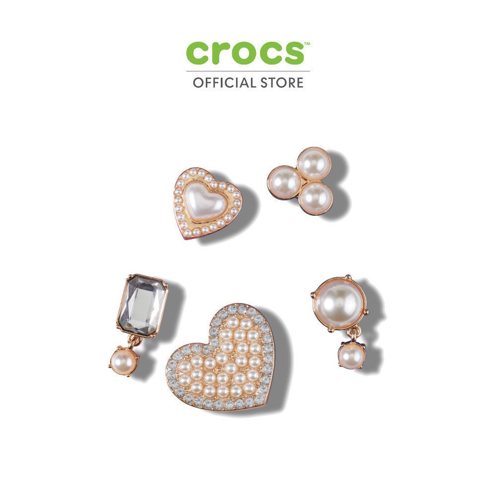 CROCS ตัวติดรองเท้า JIBBITZ PEARLY GATES SET 5