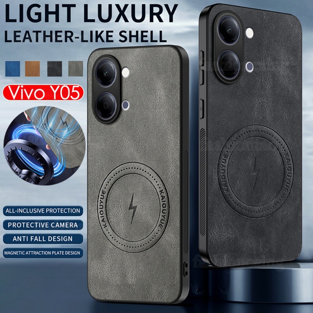 สําหรับ VivoY05 หนัง Matte Texture เคสโทรศัพท์สําหรับ Vivo Y05 S Y05S Y11d Y31 d Y31d Y21d Y 05s Y 1