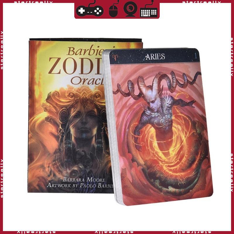 ST ri zodiac Tarot สําหรับการ์ด Oracle สํารับไพ่ภาษาอังกฤษ Tarot ลึกลับ Divina