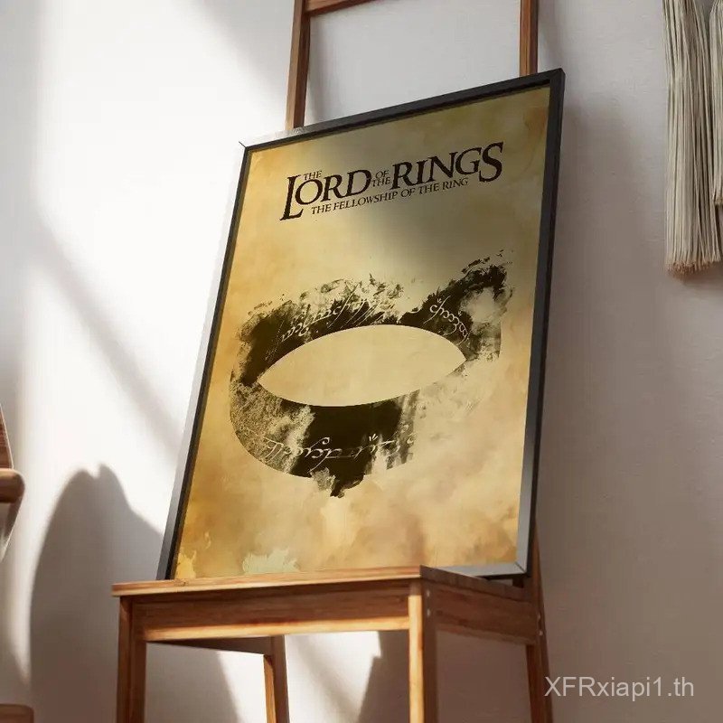 L-Lord of the R-Rings โปสเตอร์อัลบั้ม Art Cover เพลงเพลง Rap Wall กันน้ําสติกเกอร์กระดาษสําหรับห้องน
