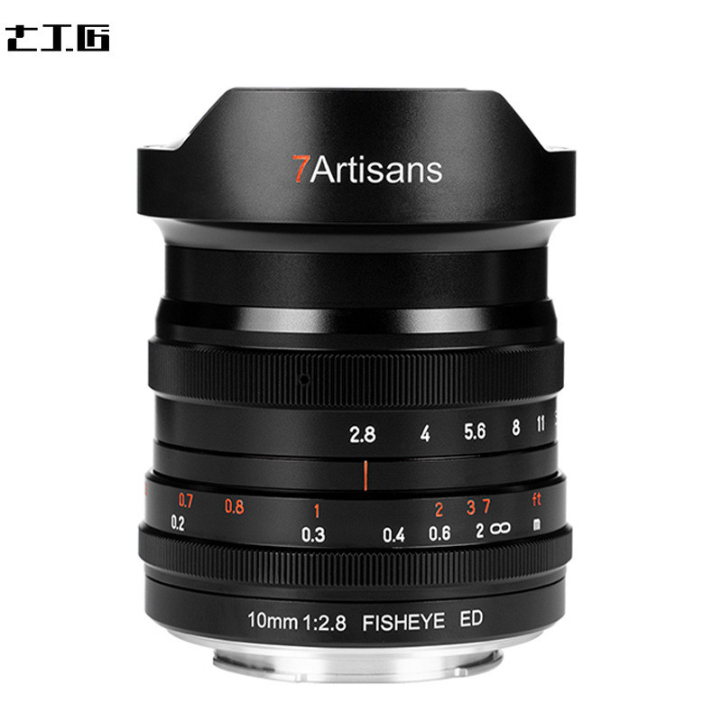 7artisans10mm f2.8 เลนส์ Fisheye ฟูลเฟรม เหมาะสําหรับ L Mount Micro Single
