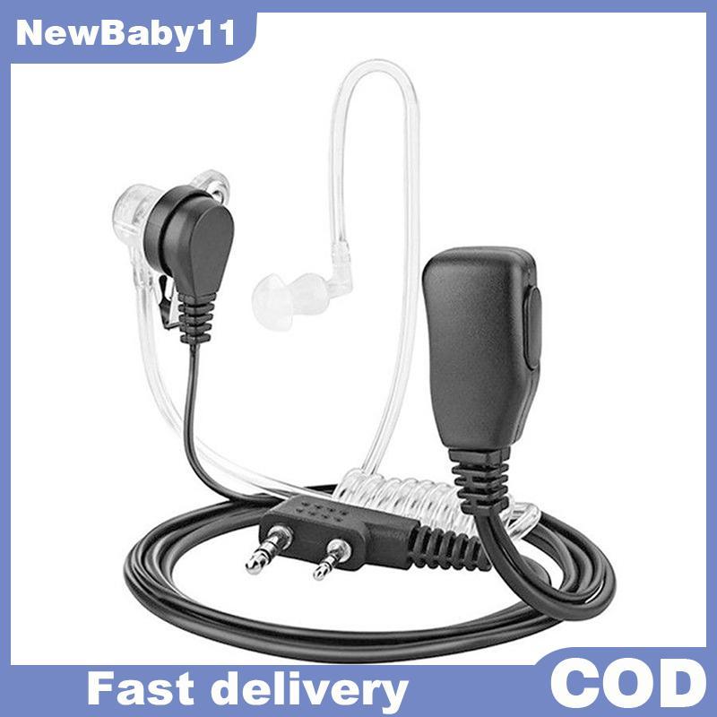 NY วิทยุหูฟังหูฟังชุดหูฟังไมโครโฟนสําหรับ Kenwood BF-888s วิทยุสองทาง NBaby