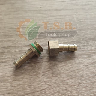 MetalTool ข้อต่อทองเหลือง สายพ่นยา ตัวผู้-ตัวเมีย อย่างดี ราคาส่ง ปลอกทองเหลือง ย้ำสายพ่นยา สายพ่นยา