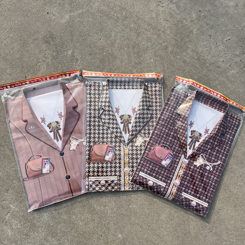 สไตล์ Upper Grave Qingming เสื้อผ้าเย็นตุลาคมหนึ่งชุดเทศกาลขายส่งเด็ก Burnt กระดาษเสื้อกันหนาวผู้หญิ