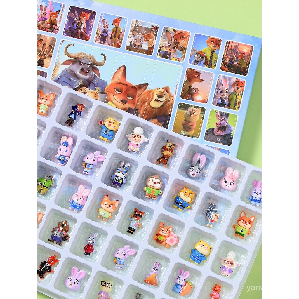 ขายร้อน Crazy Animal City Mystery Box Poke Lottery ของเล่นประณีตเครื่องประดับตุ๊กตาของเล่นเด็กรางวัล