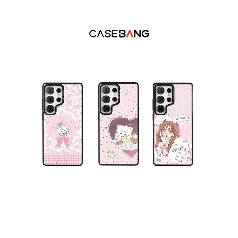 CASEBANG เคสแม่เหล็ก Samsung S24 S25 S26 Ultra, ฝาครอบกันกระแทกเกรดทหาร, Mikko Series ImagiSnap Photo Snap