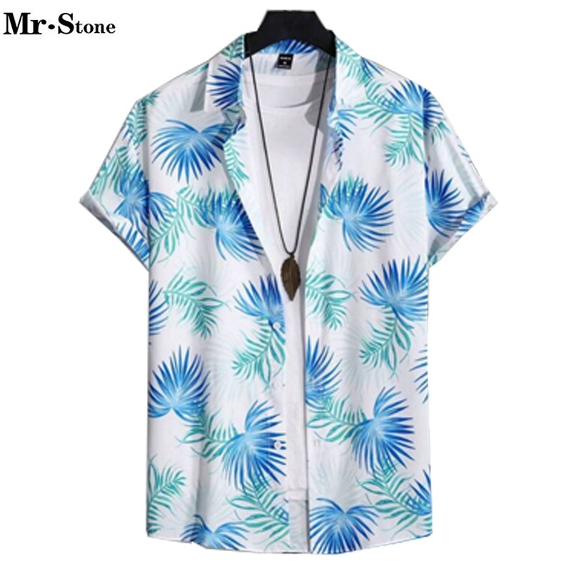 เสื้อโปโลแขนสั้นสำหรับผู้ชาย ลายหินทรายสวยงาม ใส่สบาย เหมาะสมกับBORACAY