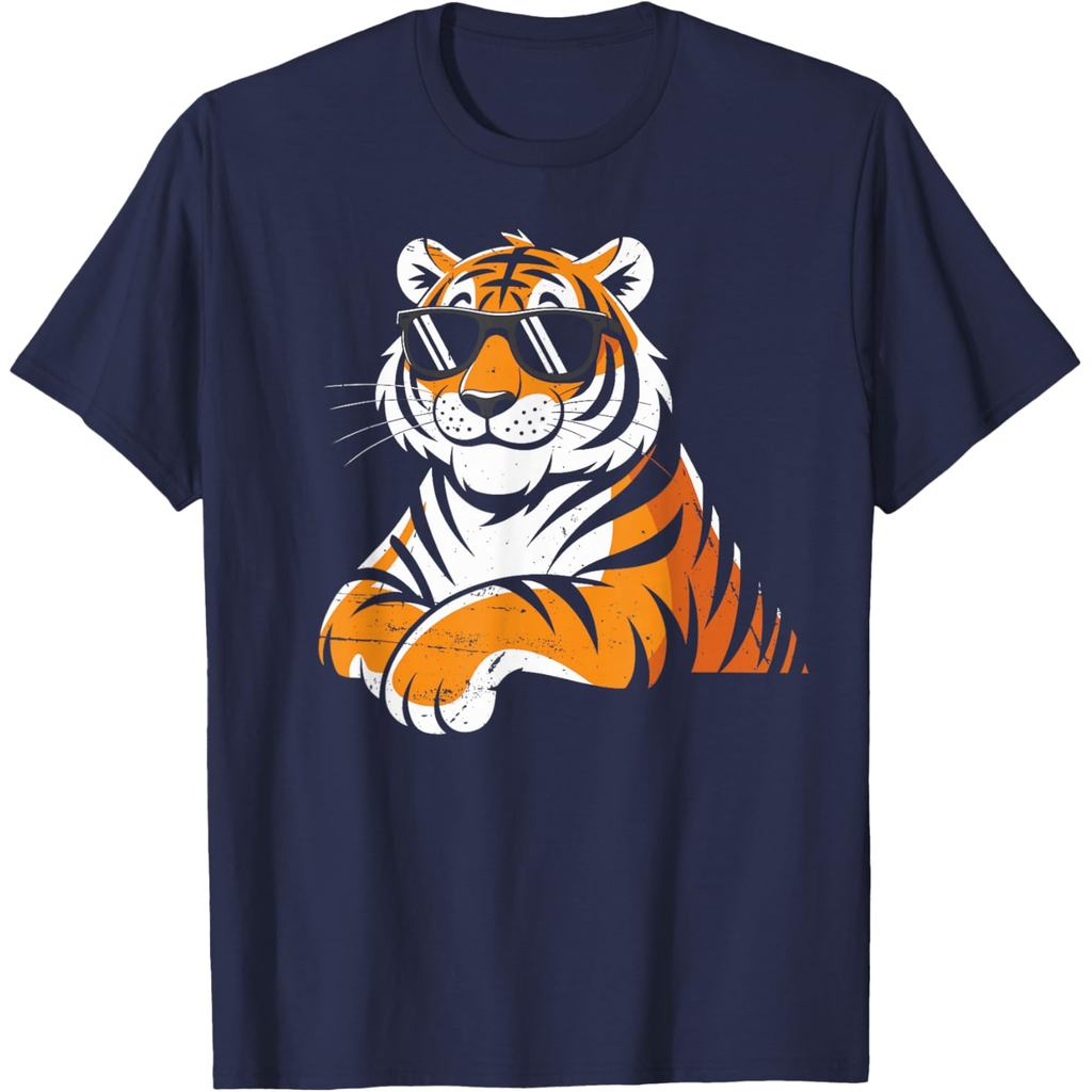 Tiger Lover Kids Tiger Men Wildcat Tiger T-Shirt