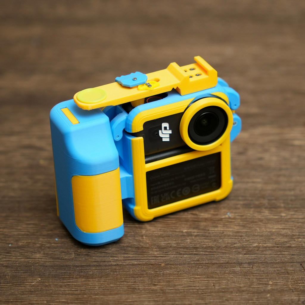 เหมาะสําหรับ DJI nano Street Shooting Kit การป้องกันส่วนบุคคลที่มีสีสันช่วยเพิ่มการถ่ายภาพรู้สึก Anti-Accidental Touch