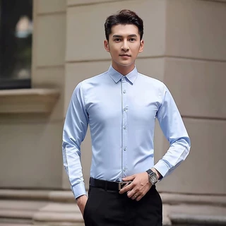 เสื้อเชิ้ตสีขาวล้วน เสื้อเชิ้ตทำงาน เสื้อเชิ้ตธุรกิจ เสื้อเชิ้ตใส่กับสูท เสื้อเชิ้ตใส่ออกงานแต่ง เสื้อเชิ้ตยูนิฟอร์ม