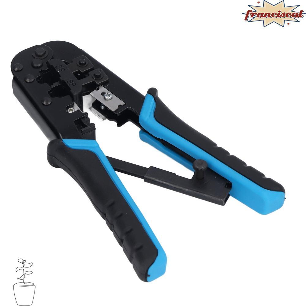 FRANCISCAL RJ45 Crimp TOOL, 6 in 1 All-in-One Modular Crimping TOOL, เครื่องตัดและ Stripper RJ11/RJ1