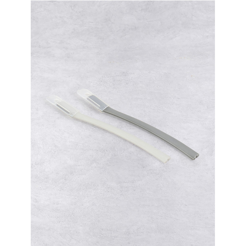 2-piece straight eyebrow razor