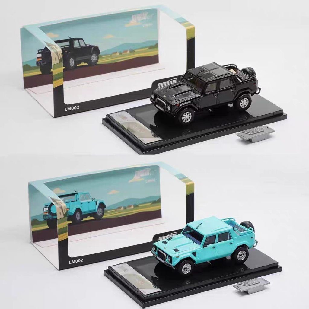 Shadow pro 1: 64 Lamborghini LM002 Off-Road Alloy Car Model Collection พร้อมสต็อกจัดส่งฟรี ขายไม่คืน