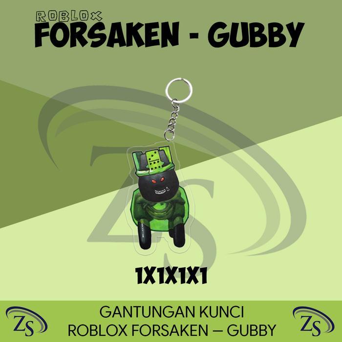 GANTUNG GUNDAN KUNCI AKRILIK KARAKTER ROBLOX ALL KILLER FORSAKEN - GUBBY / GITUNCI ROBLOX FORSAKEN /
