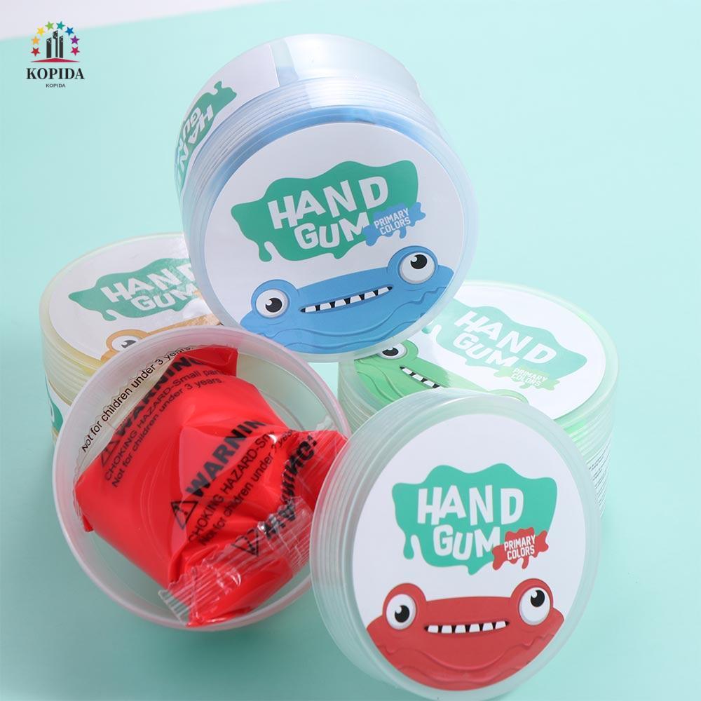 WILLIS Finger Training Putty, 4 ชิ้น/เซ็ต Soft Clay Hand Putty Squiz ของเล่น, Hand Strength Training