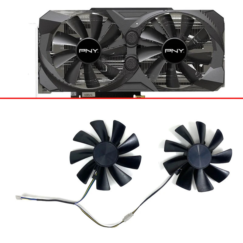 100 มม.4PIN พัดลมระบายความร้อน GeForce RTX3070 GPU พัดลมสําหรับ Manli RTX 3070 PNY GeForce RTX 3070 