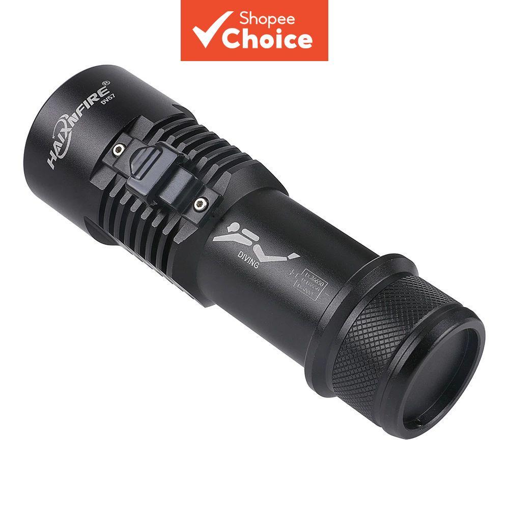 XHP70 ไฟฉายใต้น้ํา5000อืม,ไฟดําน้ํากันน้ําสําหรับการตั้งแคมป์และใช้งานใต้น้ํา