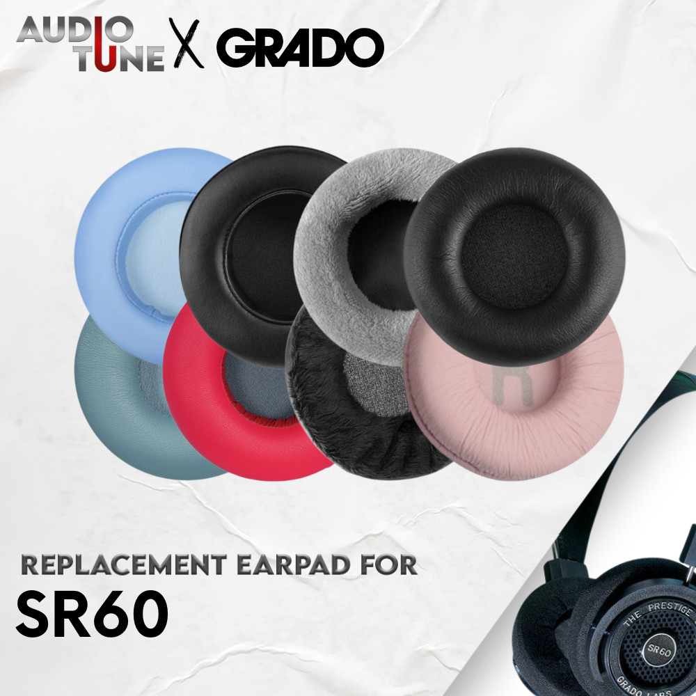 Earpad Ear Cushion Earcup Ear Pad Grado SR60 SR-60 แผ่นโฟม