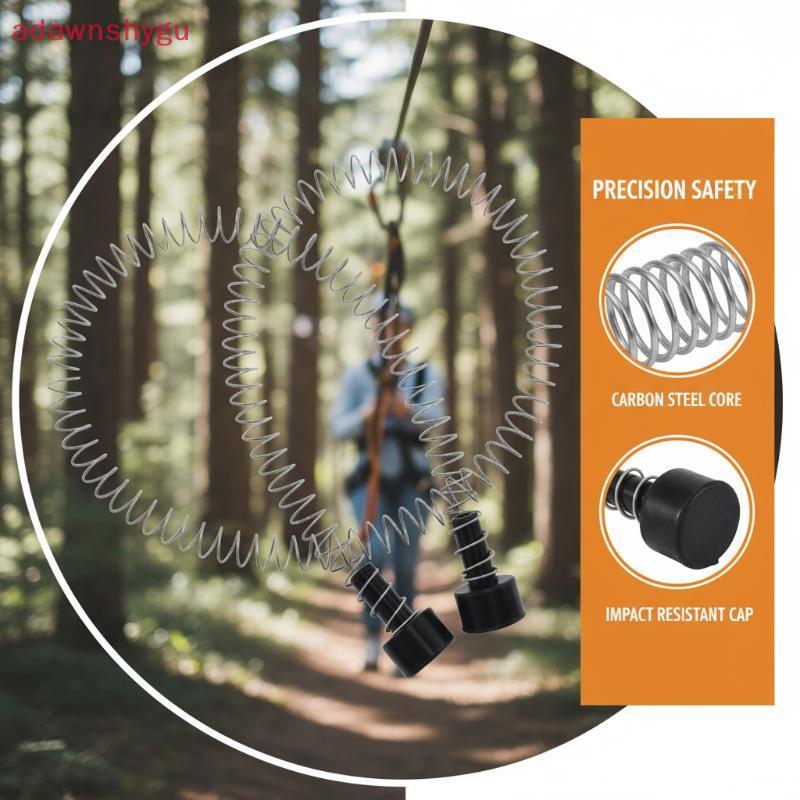 Adagu ใหม่ Zipline ฤดูใบไม้ผลิเบรคสแตนเลส Zip Line ฤดูใบไม้ผลิเบรค Heavy Duty Zipline เบรคลดความเร็ว