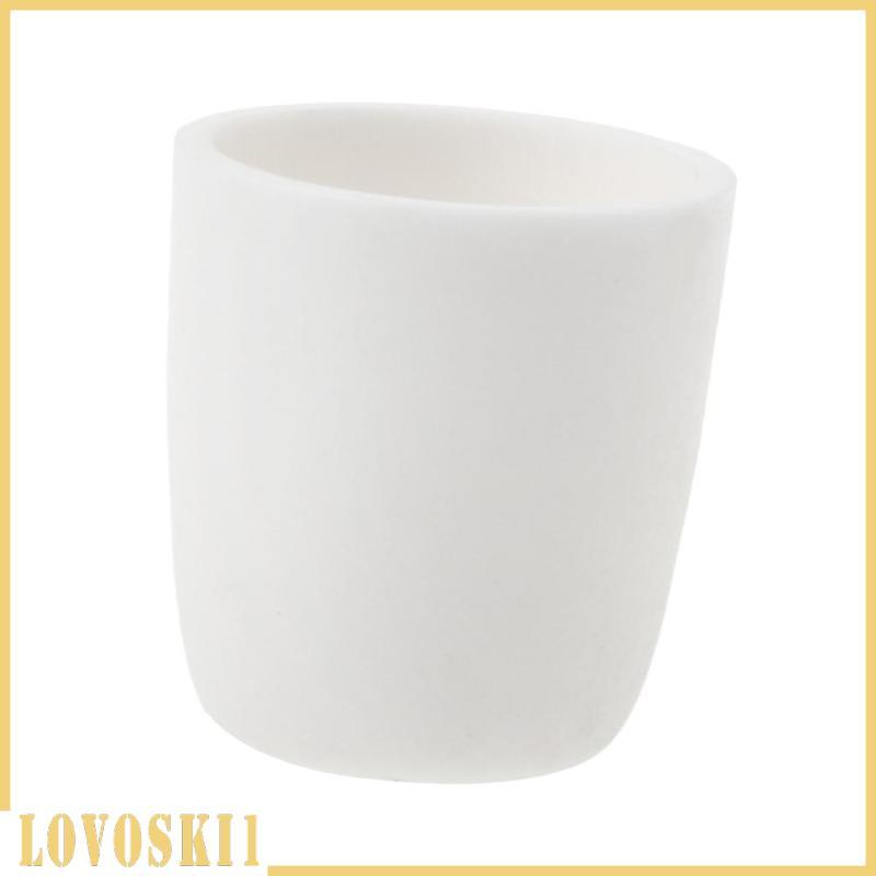 [Lovoski1] Crucible สําหรับการหล่อความจุโลหะหล่อ 10 Ml สําหรับการทดลองในห้องปฏิบัติการ Al2O3> 99%