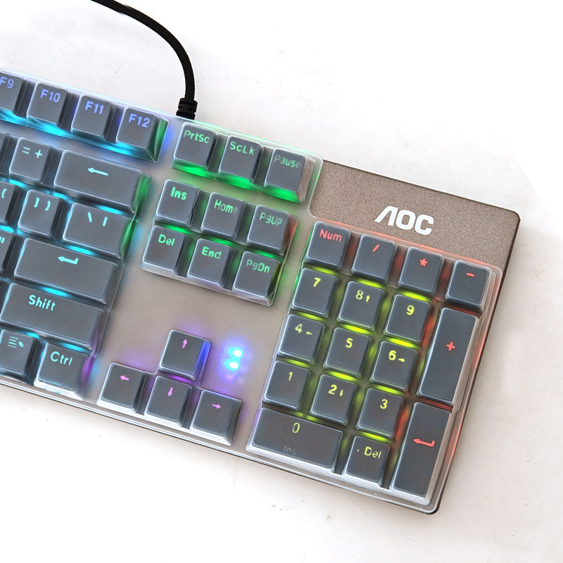 เหมาะสําหรับ AOC GK410 GK420 GK430 KB121 คีย์บอร์ดป้องกันฟิล์ม GK530 GM410 104-Key Cover 87-Key แบบม