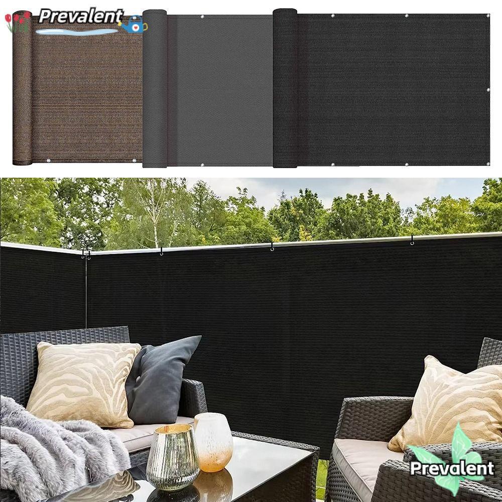 PREVALENT ผ้าแรเงาระเบียง, กันน้ํา 3/5/6M Sun Shading Sails, รั้วอเนกประสงค์ Patio Protection Garden