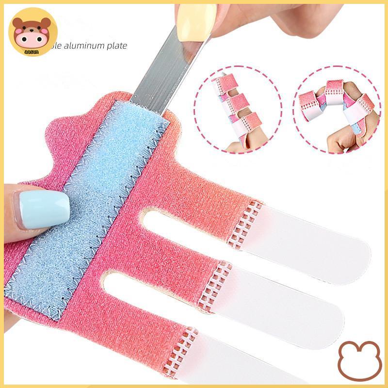 Aosun Trigger Finger Splint Mallet Finger Splint Finger Brace สําหรับโรคข้ออักเสบการบาดเจ็บแพลงเหมาะ