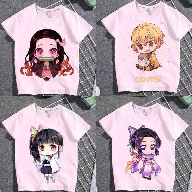 Demon Slayer shirt nezuko tanjiro tshirt for kids muichiro shirt t1