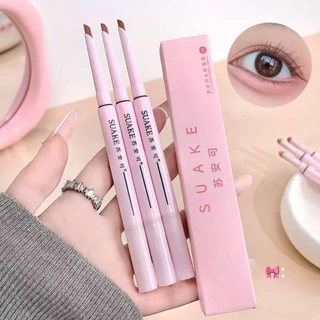 SR-shop: ปากกาดอลลี่อาย2หัว 2in1 เขียนง่าย ไฮไลท์ ไฮไลท์ดวงตาแบบ ดวงตากลมโตสไตล์เกาหลี กันน้ํากันเหงื่อ ติดทนนาน